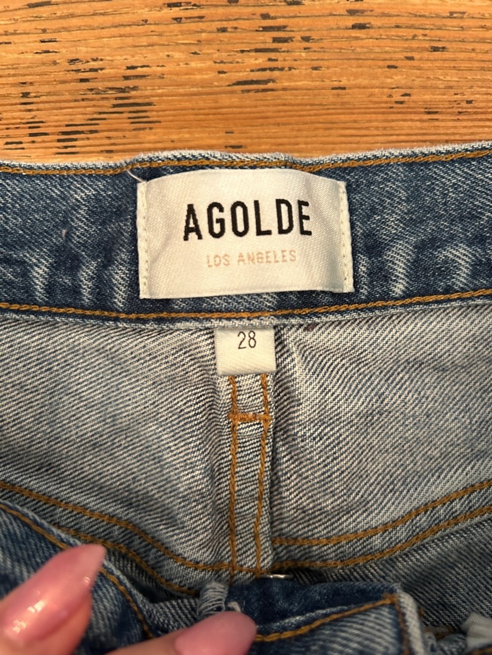 AGOLDE Parker cutoff shorts - Picture 3 of 3